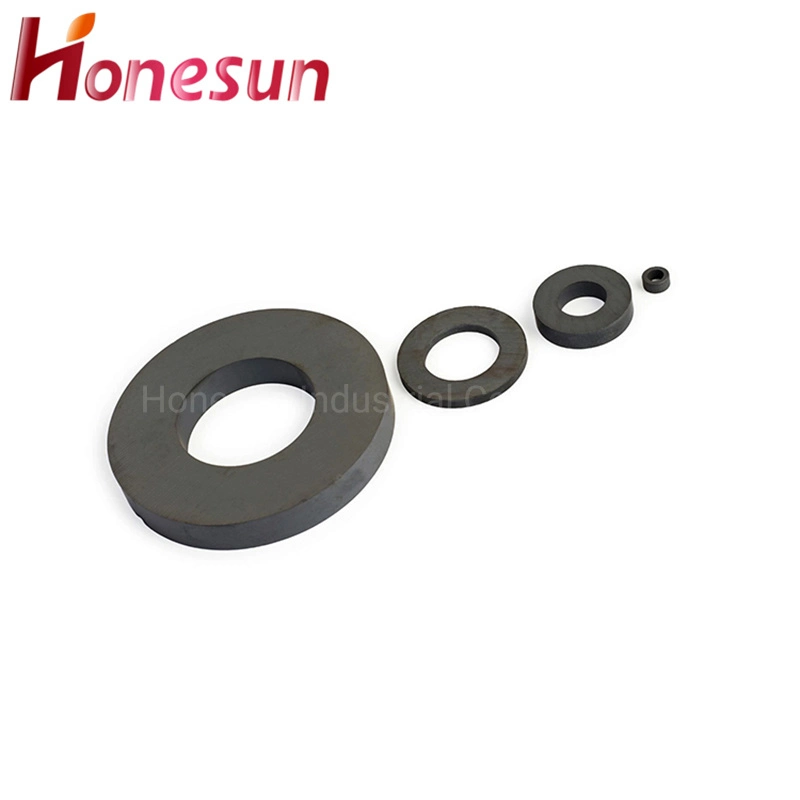 Hot Selling Ceramic Magnet Y35 Ferrite Ring Magnet for Speaker