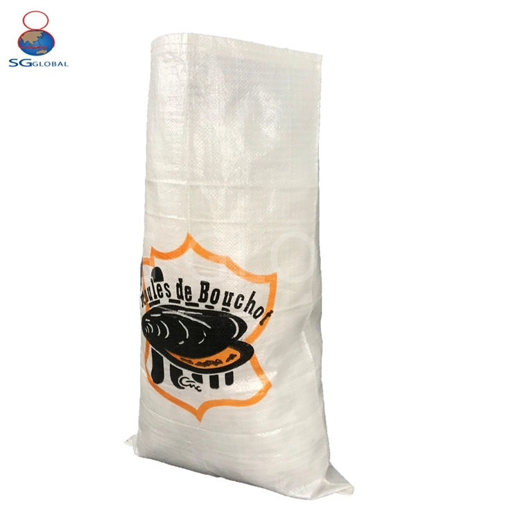 China Manufacturer Hot Sale Custom Printed PP Woven Rice Bag Design 25kg