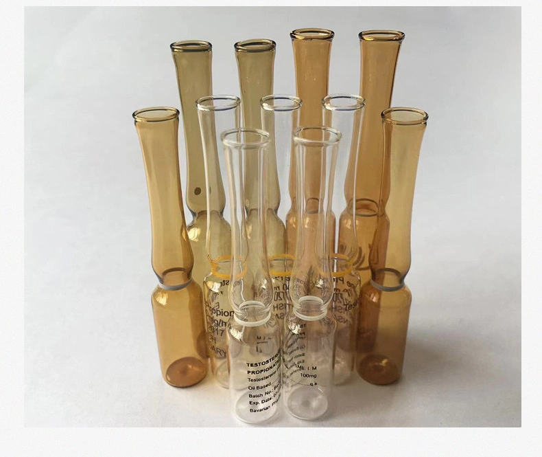 La norma ISO/farmacéutica Ybb Ampolla de vidrio transparente para el uso de la inyección