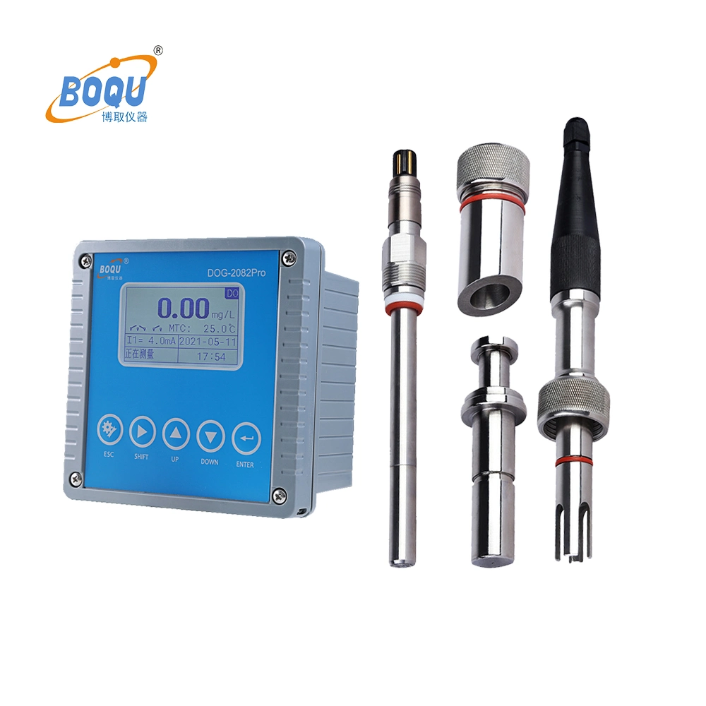 Boqu Dog-2082PRO with Hygienic Do Electrode for Fermentation Application Online Dissolved Oxygen Meter