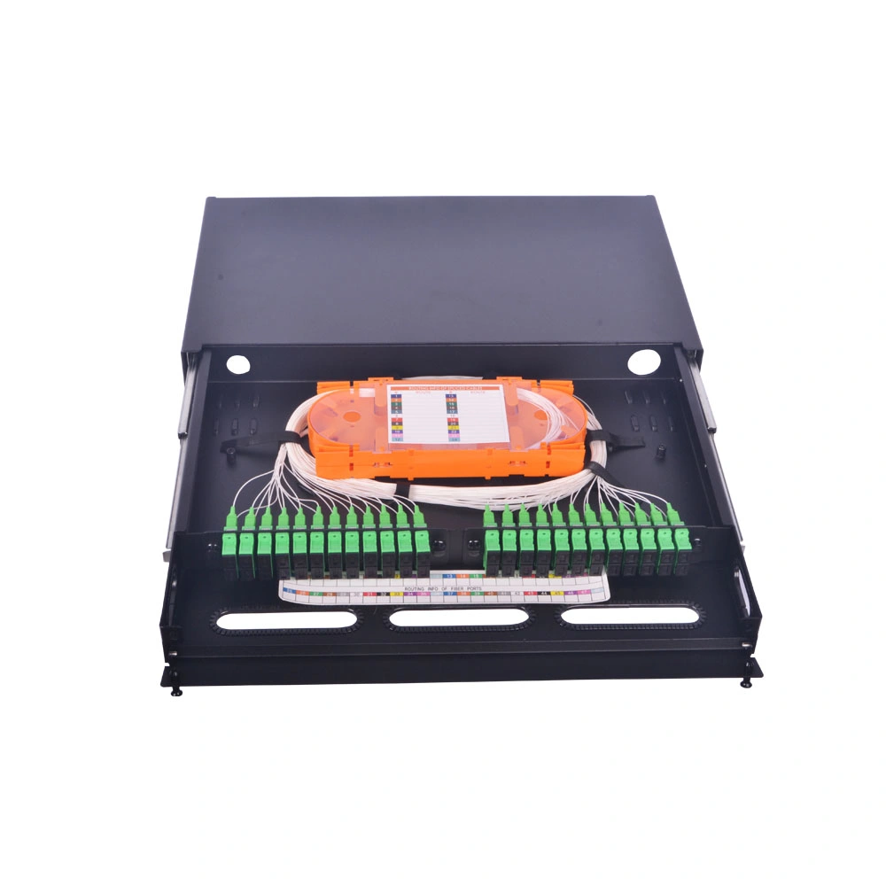 144 Core 1u Rack-Mount Fiber Optic Distribution Frame ODF