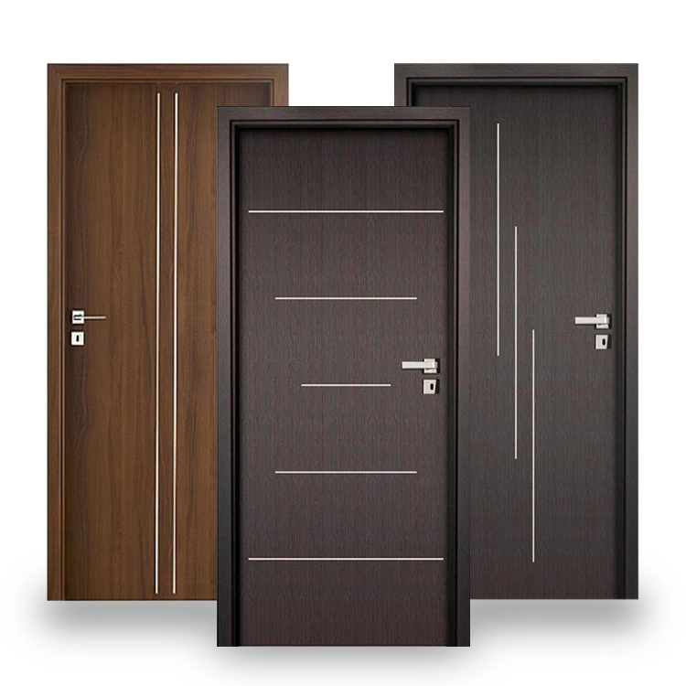 China Manufacturer Cheap Price Interior Bed Room Bathroom Waterproof Flush WPC Door Design