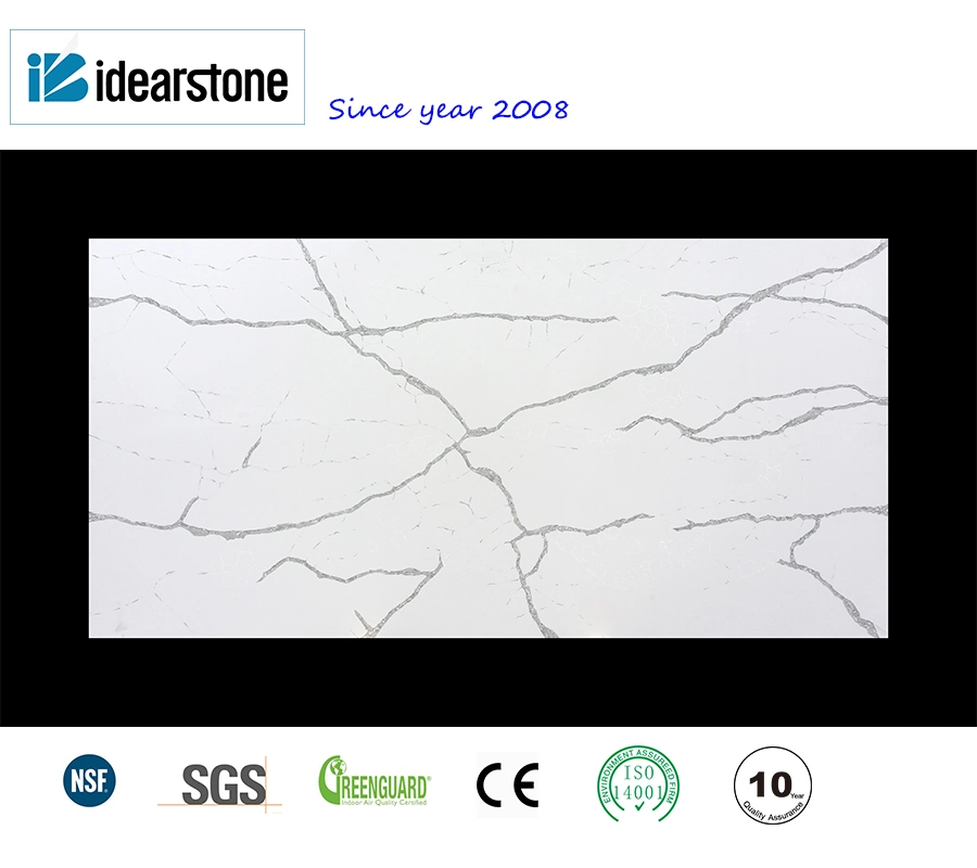 Large Jumbo Size Quartz Stone for Kitchen Countertop Price Stone Slab Quartz