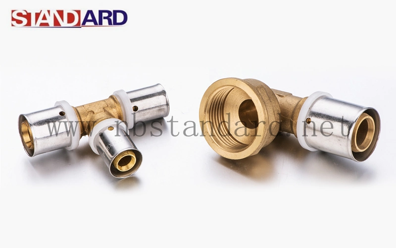 Brass Press Pex Fittings Without Plated