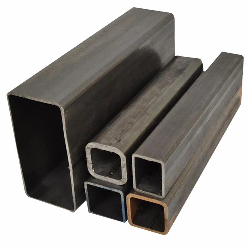 Venta en caliente bajo Precio ASTM A36 A53 ERW tubo de hierro metálico Tubo de carbono tubo cuadrado de hierro tubo cuadrado y tubo rectangular Para la construcción