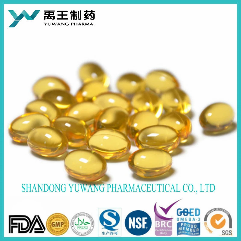 Brc/Goed/Fos Yuwang OEM Health Food Deep Sea EPA/EPA 10/50 50/25 Fish Oil Softgel