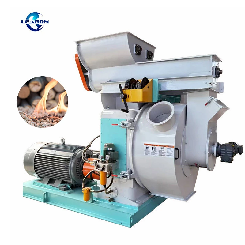 CE 1000-1500kg/H Woodworking Biomass Pine Oak Beech Wood Sawdust Briquette Granulator Pelletizer Press Production Line Manufacturer Making Machine Mill Price