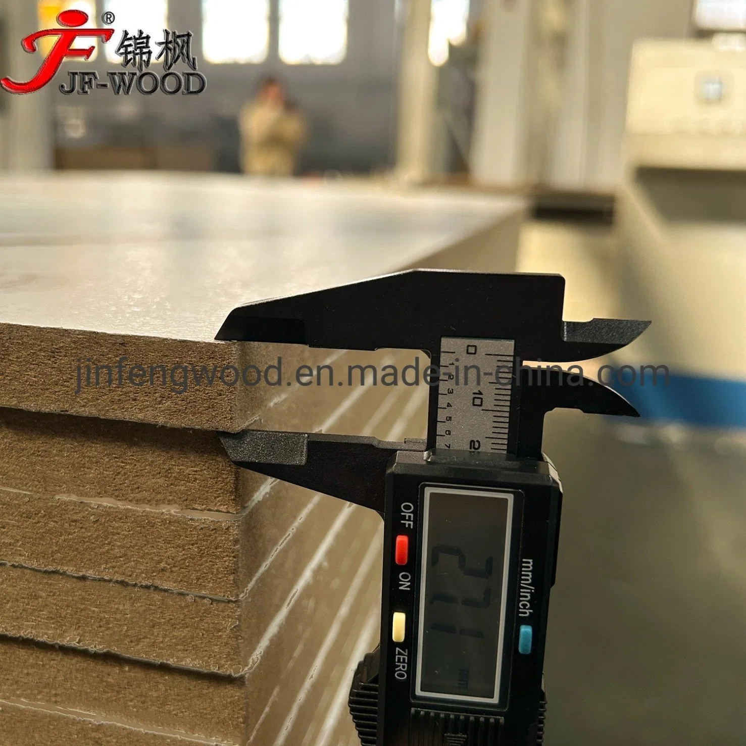 Both Sides Same Color MDF Smooth Surface E2 Green Product Mass-Produced and Low-Cost