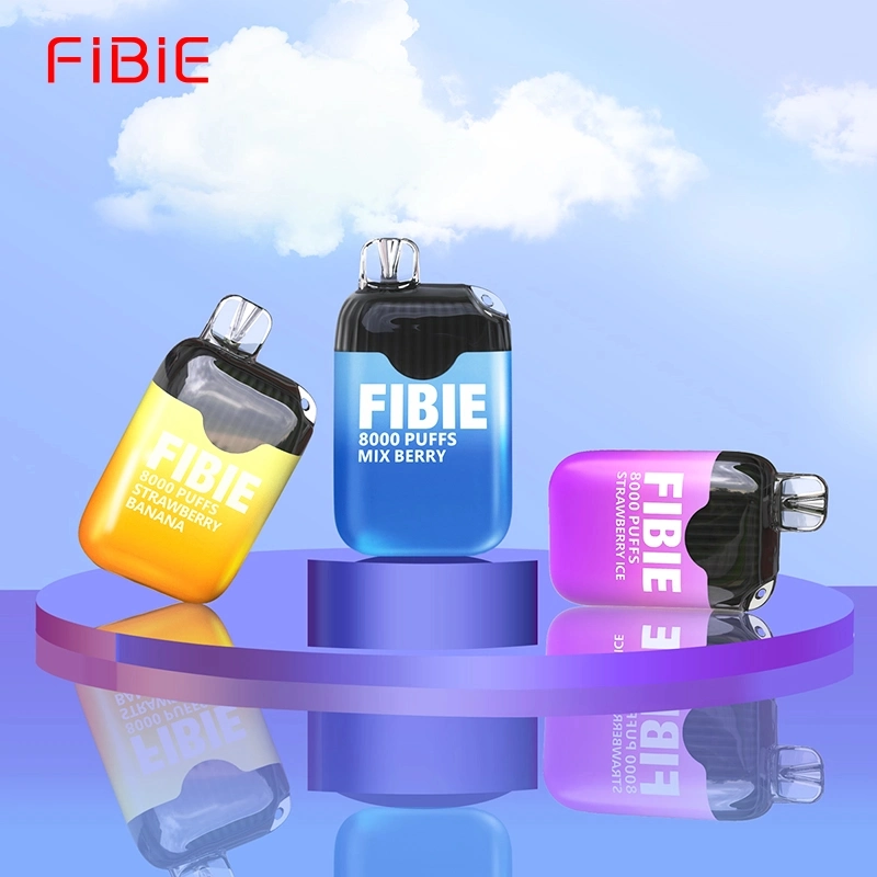 Fibie 8000 Puffs Disposable Pod dispositivo 16ml/550mAh VAPE desechable Cigarrillo