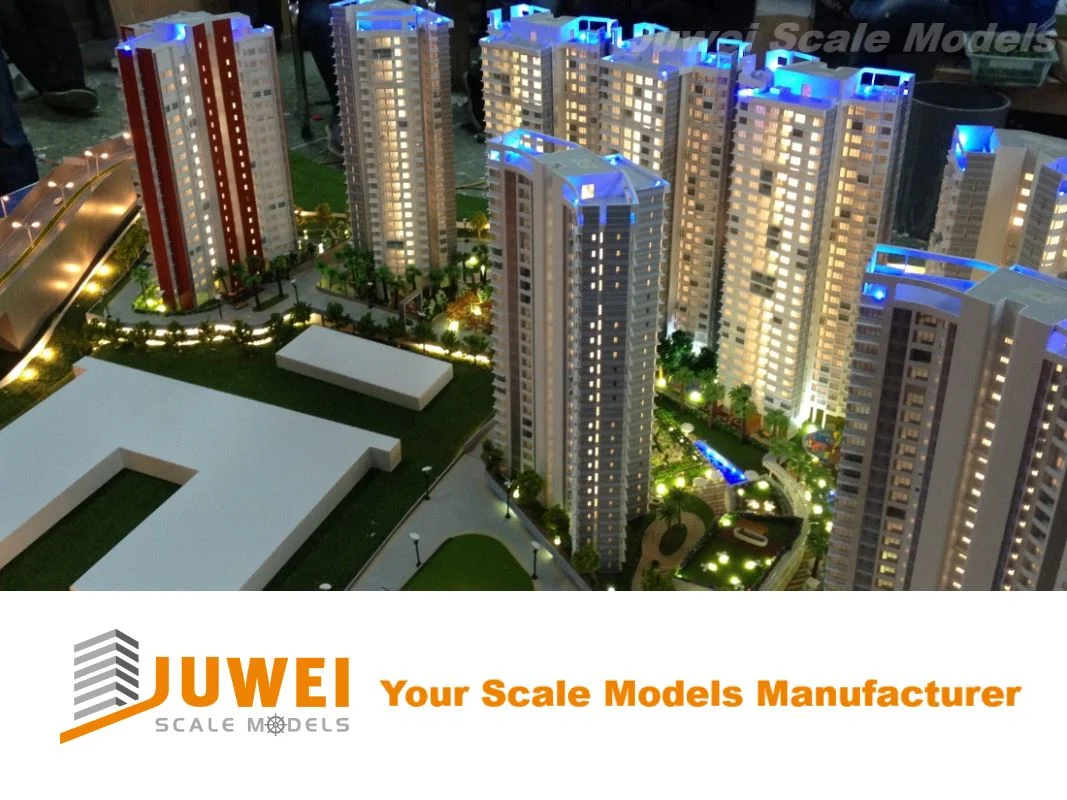 Architectural Scale Model Making with Lighting Control System (JW-136)