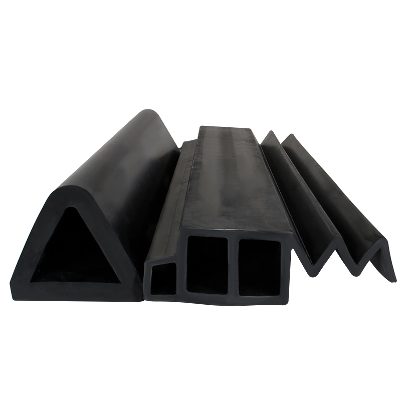 Factory Outlet Black Rubber EPDM Seal Strips Rubber Profiles