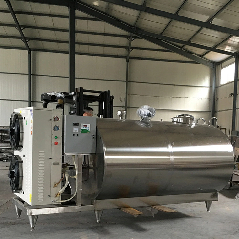 Stainless Steel Milk Storage Chilling Cooling Tank with Refrigerator