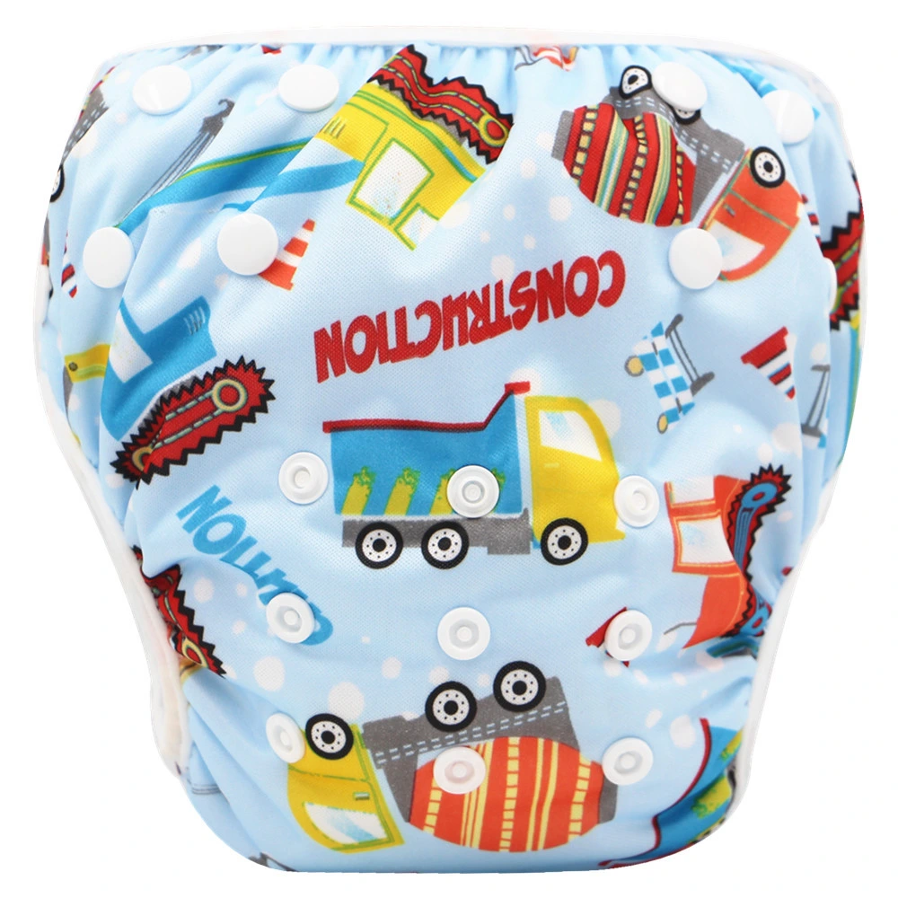 OEM Bebés reutilizables de alta calidad/Niño pequeño o niña absorbente ropa de playa impermeable ropa de natación S, M, L pañal de baño para la playa de Sande y piscina