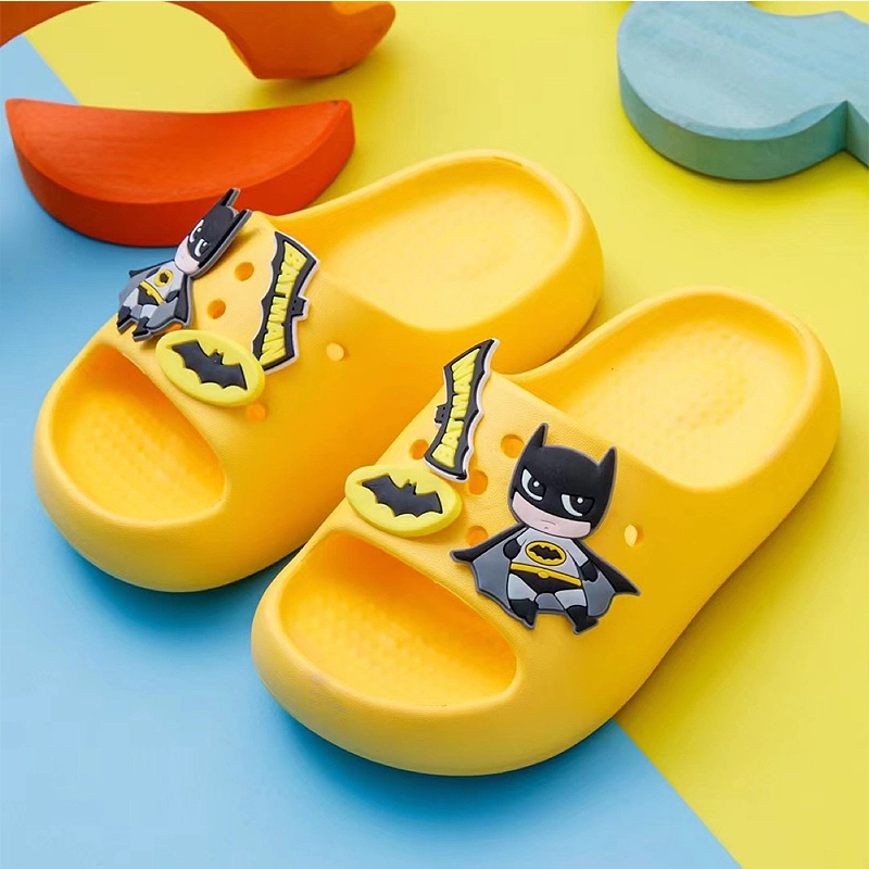 Chicos Mayorista/Proveedors Flip Flops Verano Spider-Man Nuevo Flip Flop EVA Material de exterior suave zapatilla