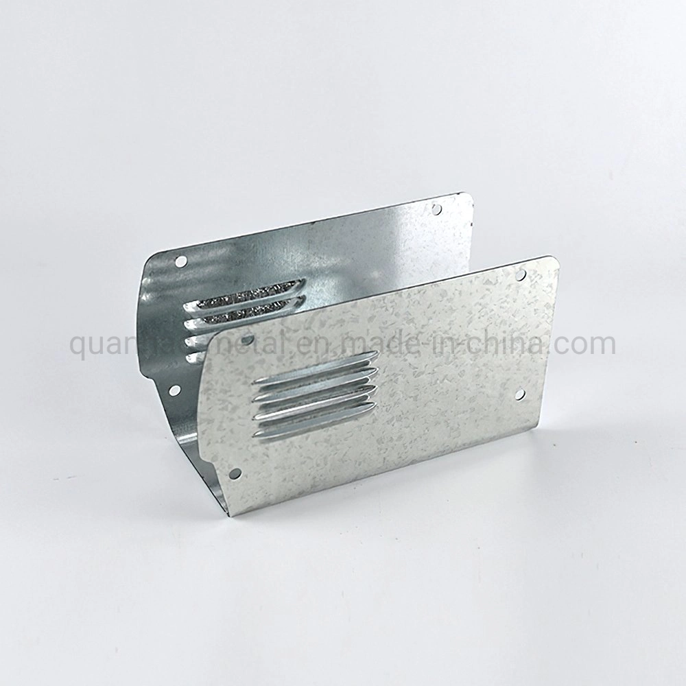 Custom Metal Chassis Case Sheet Metal Housing with Galvanized Finish