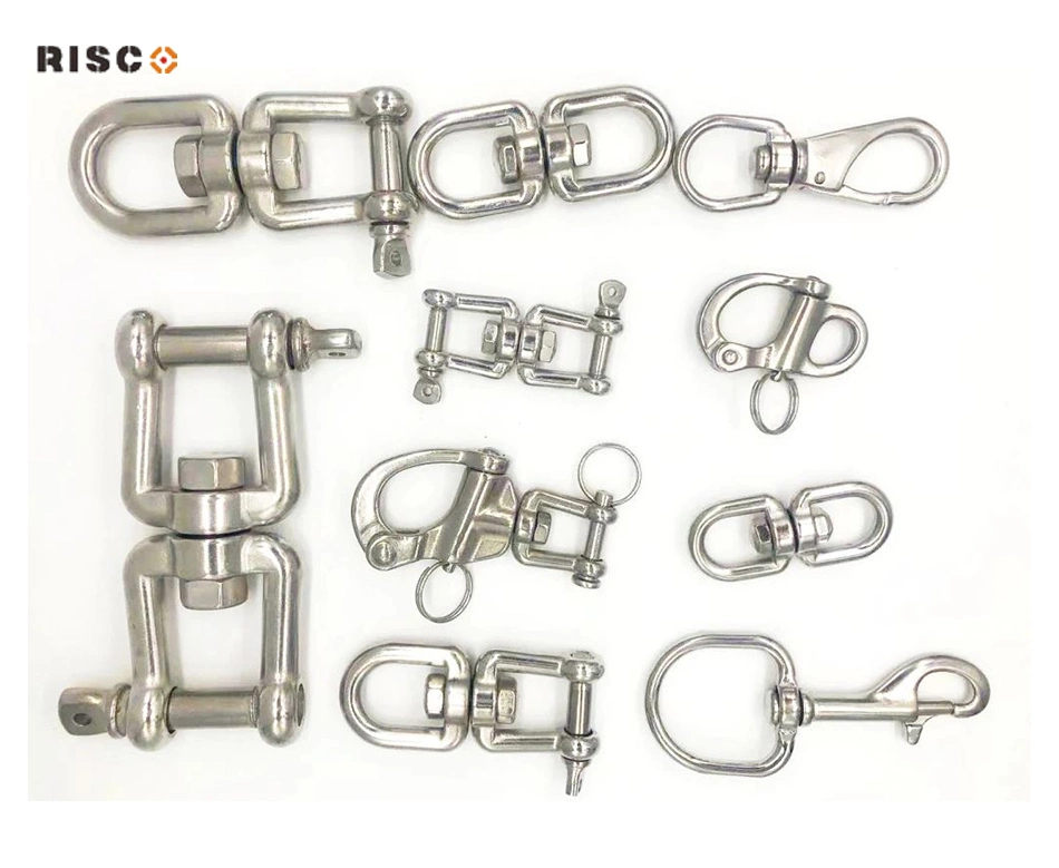 Acero inoxidable 304/316 SOPORTE DE FABRICANTE están ajustadas de rigging sujetador