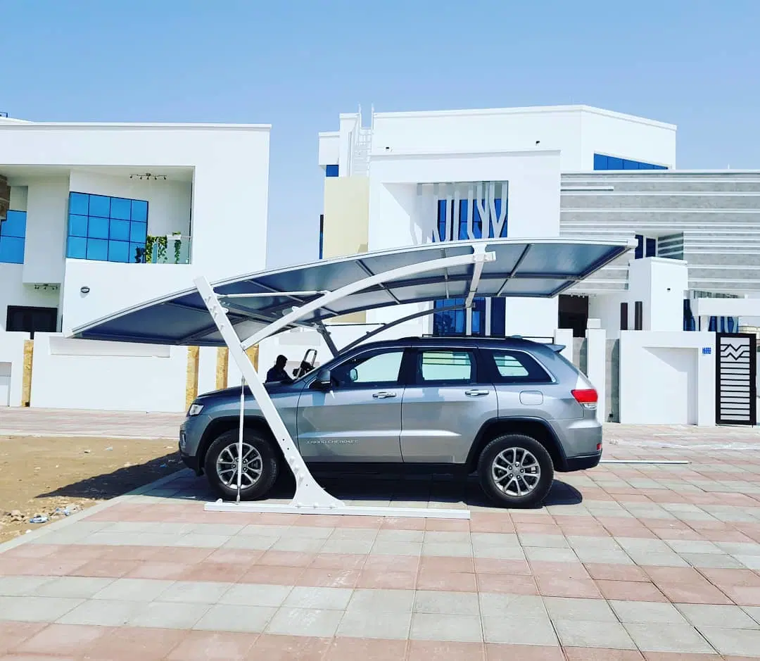 Memebrane de alta calidad y el techo de aluminio termolacado Carport