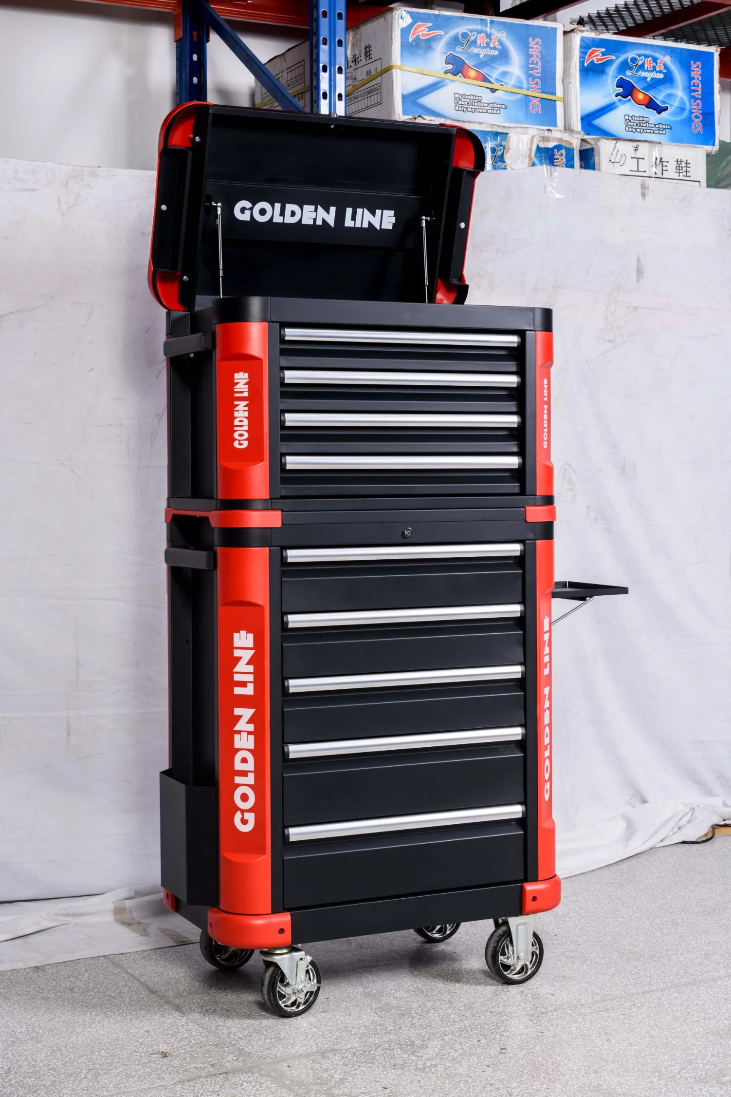 Goldenline 4 Drawers Tool Chest+5 Drawers Roller Tool Cabinet