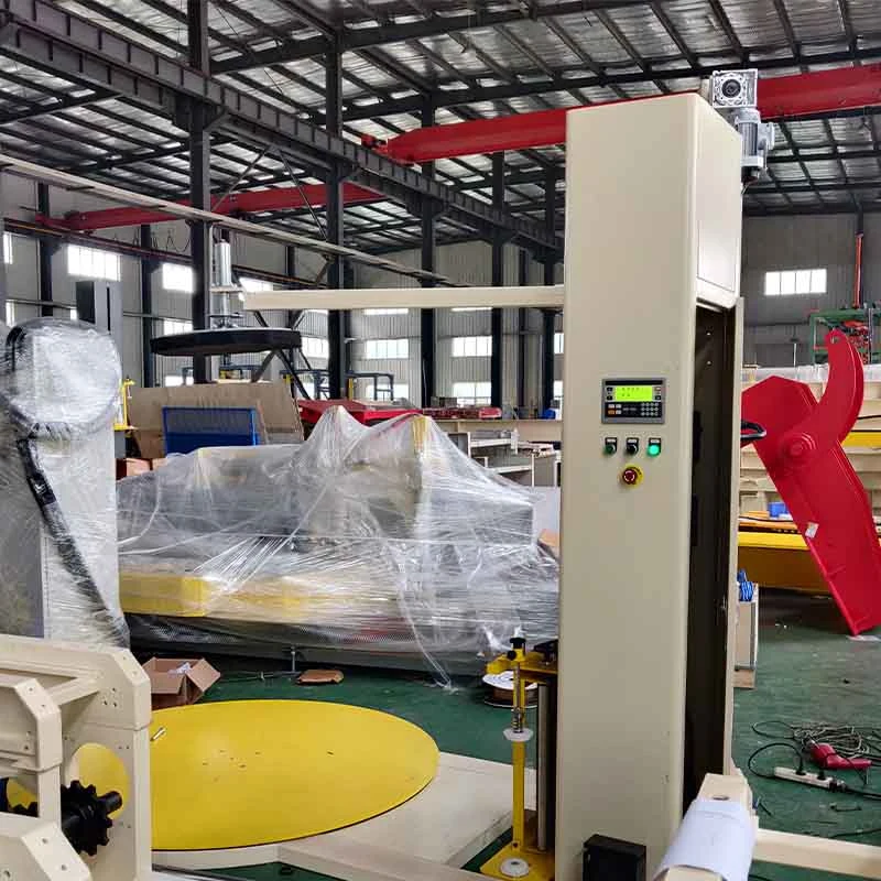 Stretch Film Packing Automatic Pallet Shrink Wrap Stretch Wrapping Machine