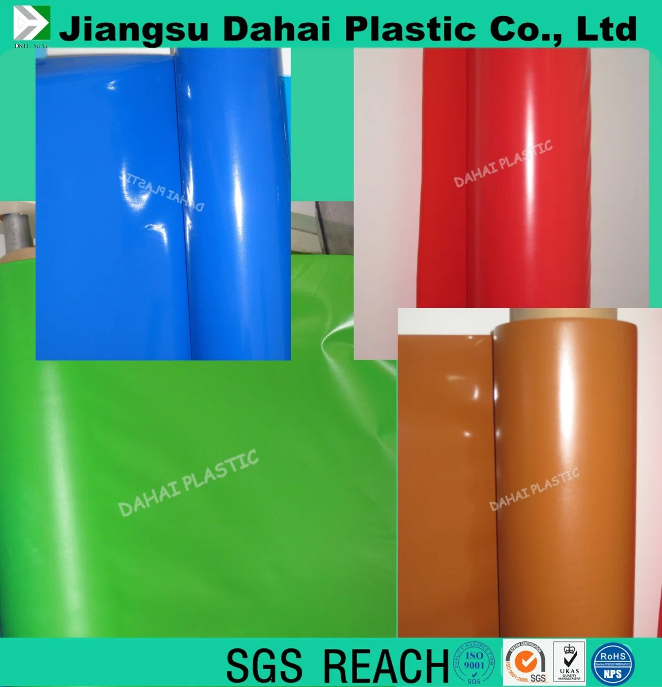 Yellow Color PVC Film for Bags Raincoat Inflatable Toys Water-Bed