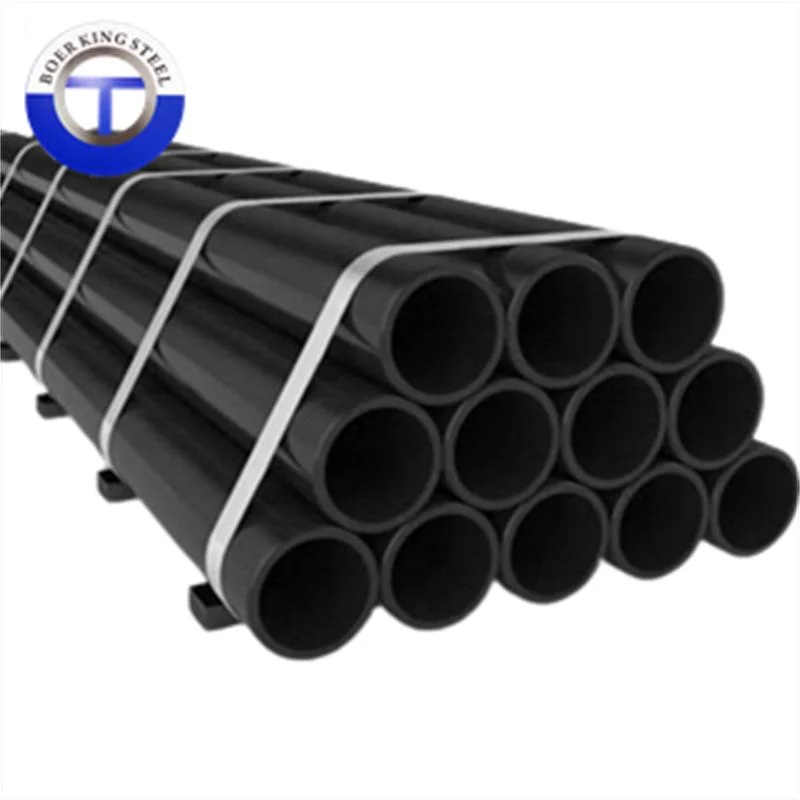 ASTM X42 X50 X60 Oil and Gas Round Carbon Seamless Steel Pipe St35.8 Seamless Ms Tube