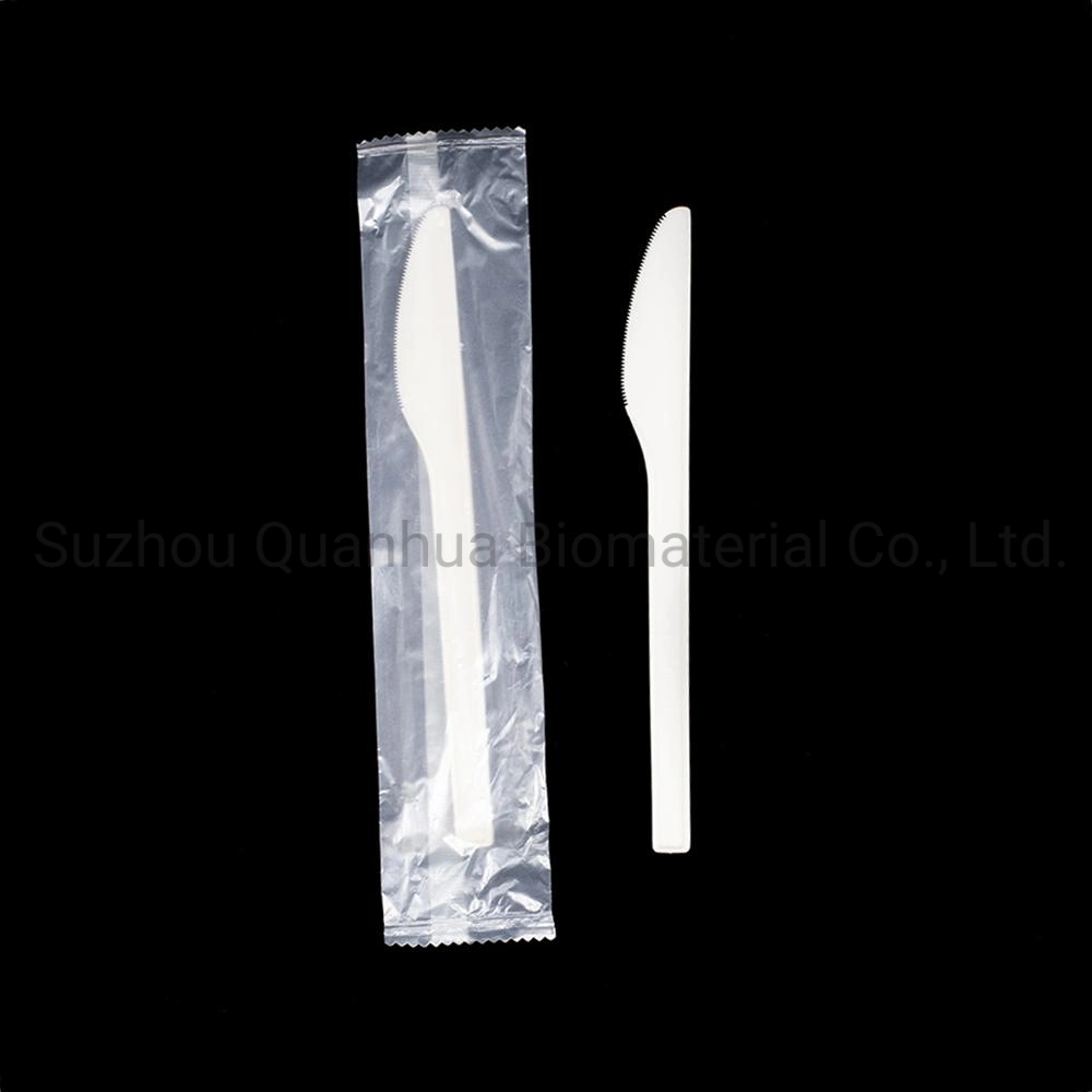 Hotel Eating Place Cafe Hot Selling Compostable Fork Biodegradable Fork Disposable Cutlery