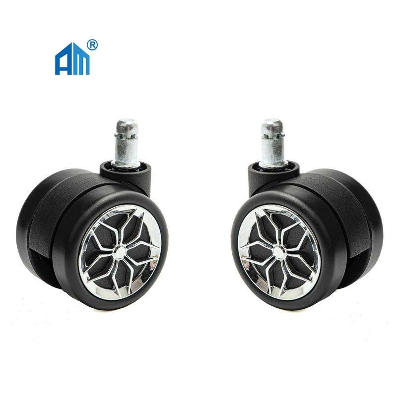 Good Quality PVC Material Caster with Brake Caster Wheels for Furniture Accessories