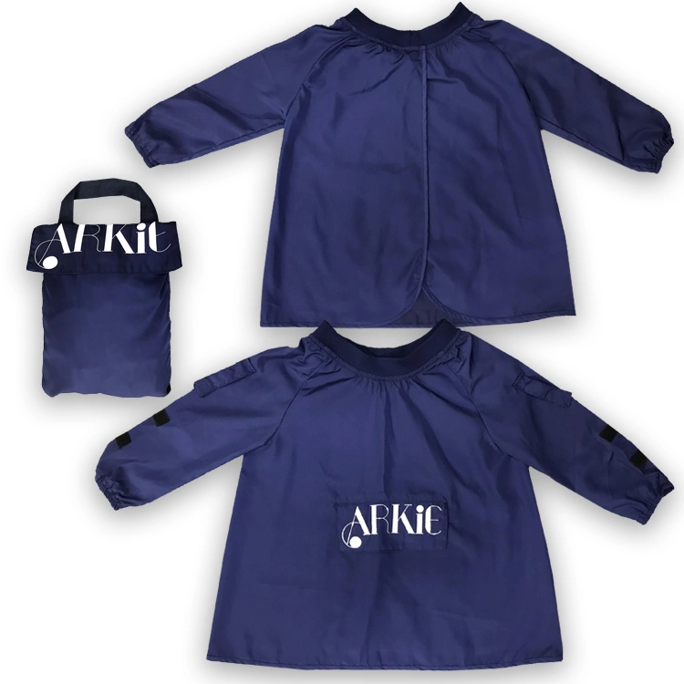 Custom Children Art Smock Kids Waterproof Anti-Dirty Baby Apron Convenient to Carry Kids Bibs