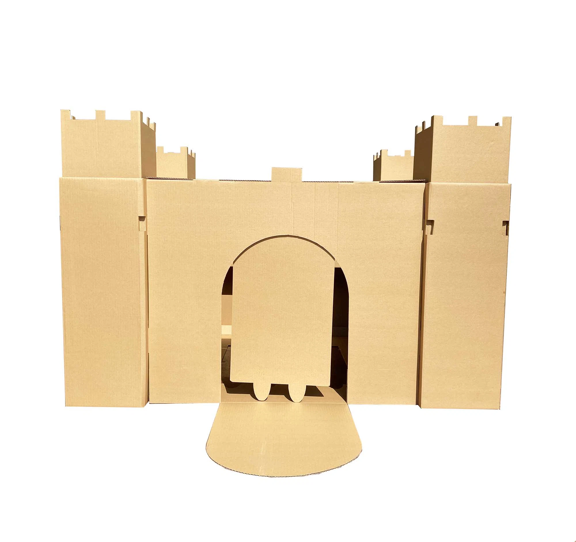 Indoor Playground Cardboard Paper Kid Safe Play Cardboard Box House