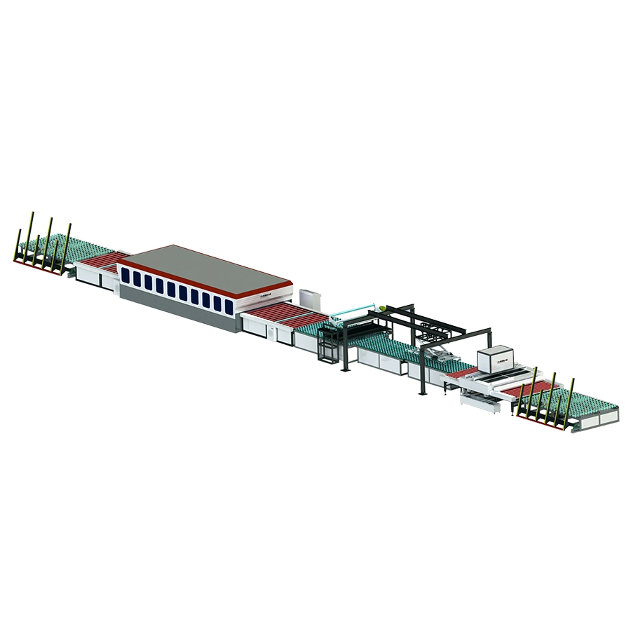 Autoclave Free Flat Glass Production Line PVB EVA Glass Laminating Line Glass Lamination Line