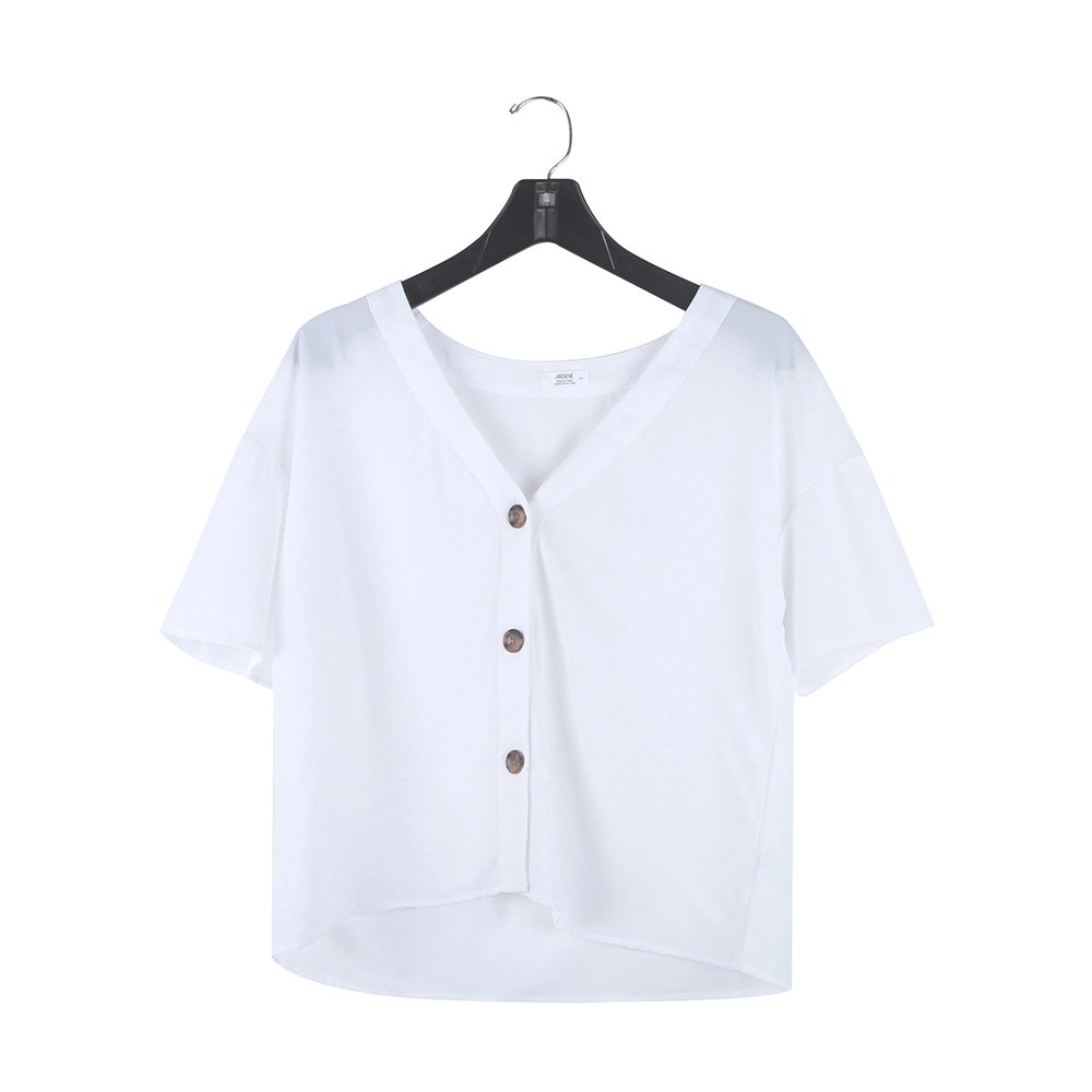 Stockpapa Ladies Button Casual Top Wholesale Stock Apparel