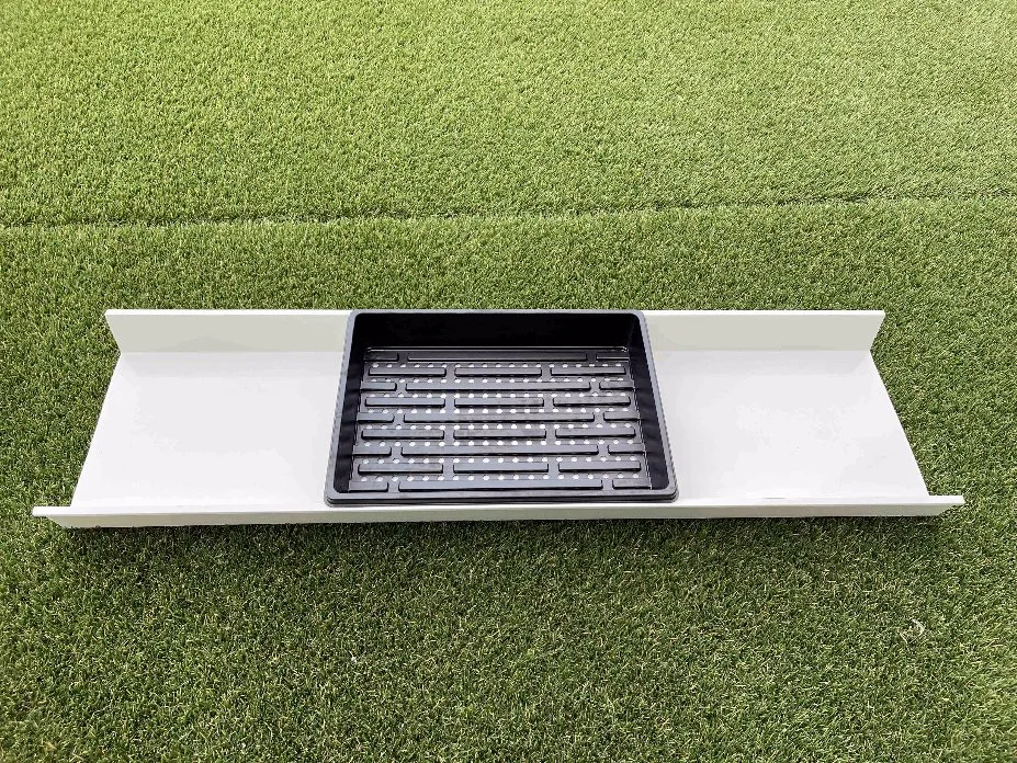 Hydroponic Nft Microgreen Fodder System Plastic Tray for Wheat Crops