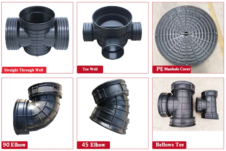 New Type of Flow Trough Inspection Well for Bellows Drainage System of Urban Sewers