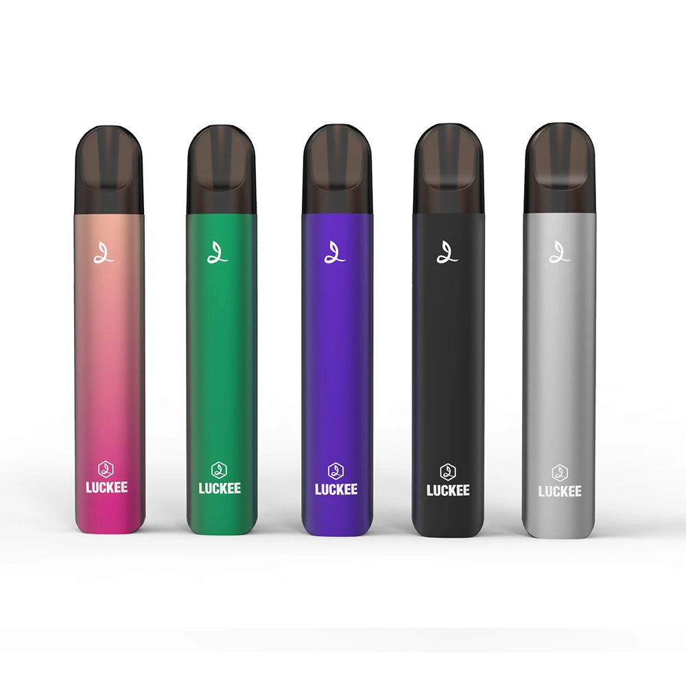 Vape cartouches jetables Luckee 380mAh Kit de pod Vape avec le type-C au port de chargement de gros bâtons Fabricant Prix E cigarette