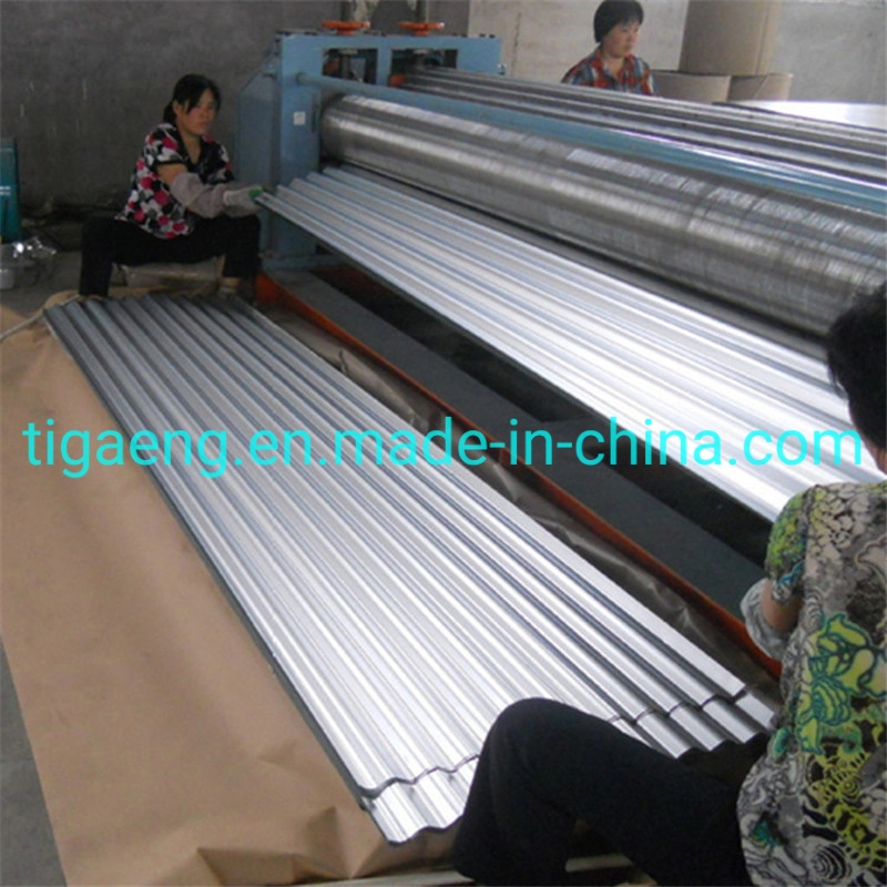 ASTM A792m Cold Rolled Aluminium-Zinc Alloy Corrugated Roofing Sheet