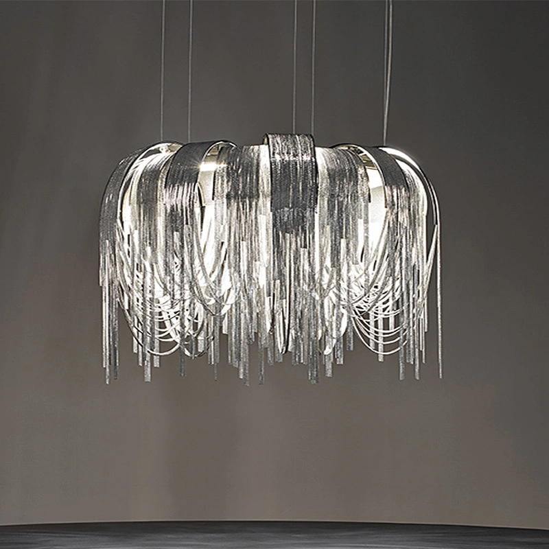 Nordic Postmodern Fringe Chandelier Artistic Creativitypendant Lamp Interior Lighting.