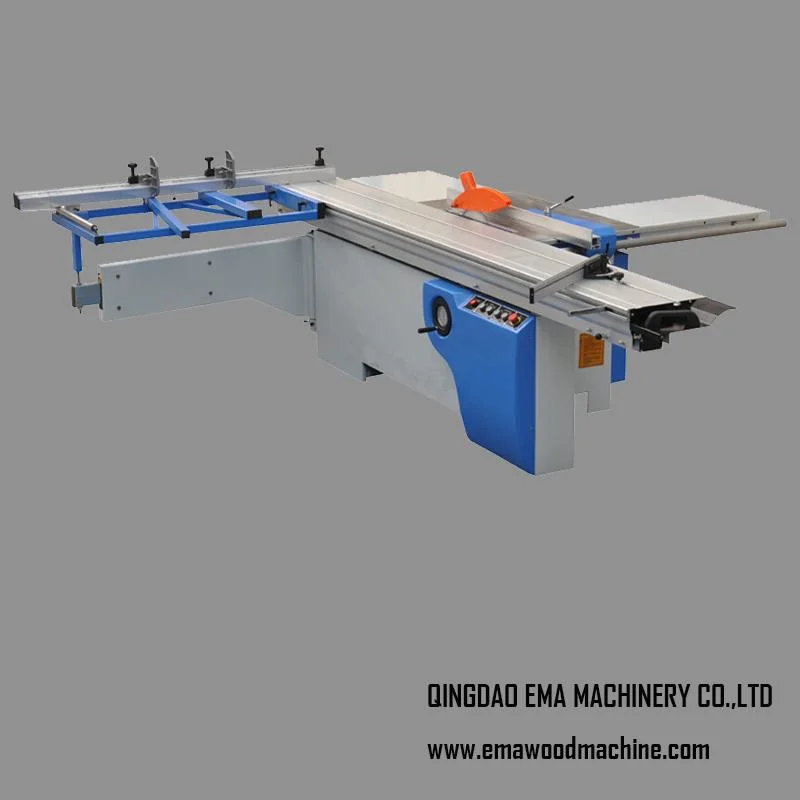 Modelo Mj6132ty Madera máquina de corte Panel Sierra de mesa deslizante Madera de máquina