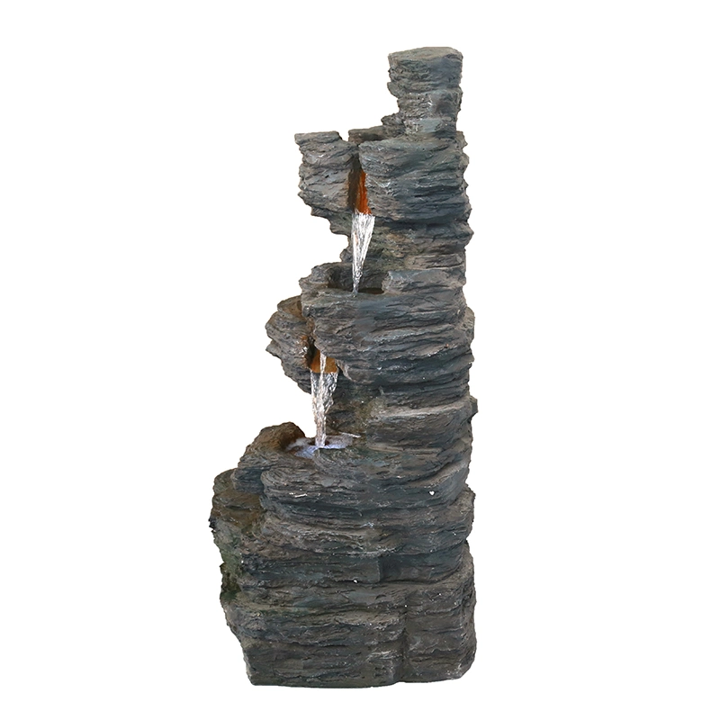 Hot Sale Rockery Feng Shui Water Fountain Rockery Water Fountain Decoration for Promotion