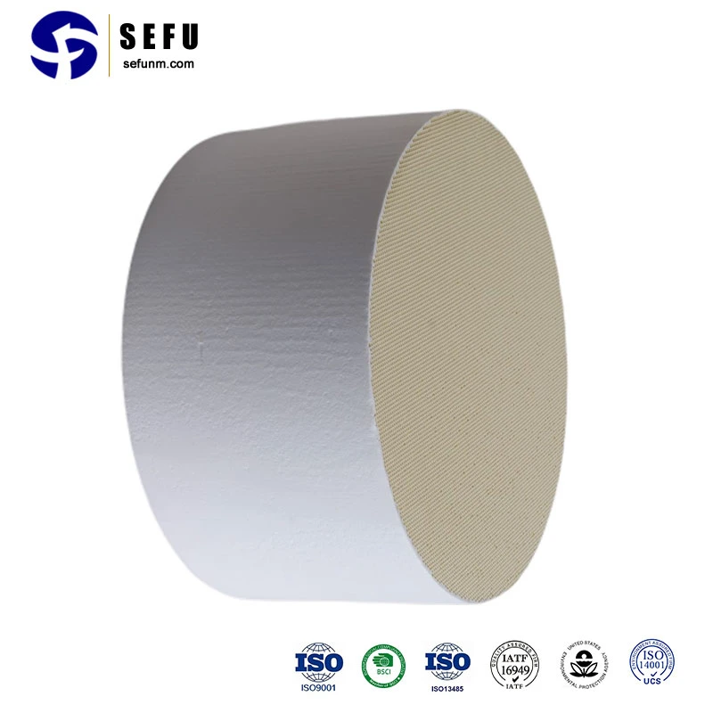 Sefu China Particulate Filter China Catalyst Factory SCR Honeycomb Catalysts Diesel Oxidation Catalytic Converter Exhaust System Purification