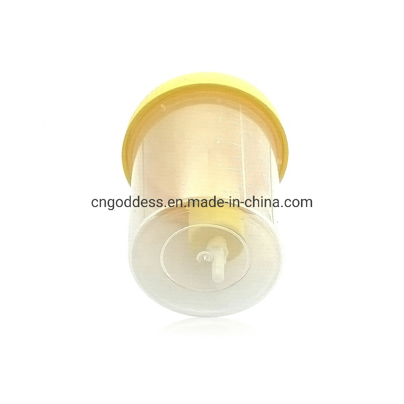 Clean Urine Cup 30/40/60/90/120ml with a Collection Tube PP Vacuum Urine Container for Hospital