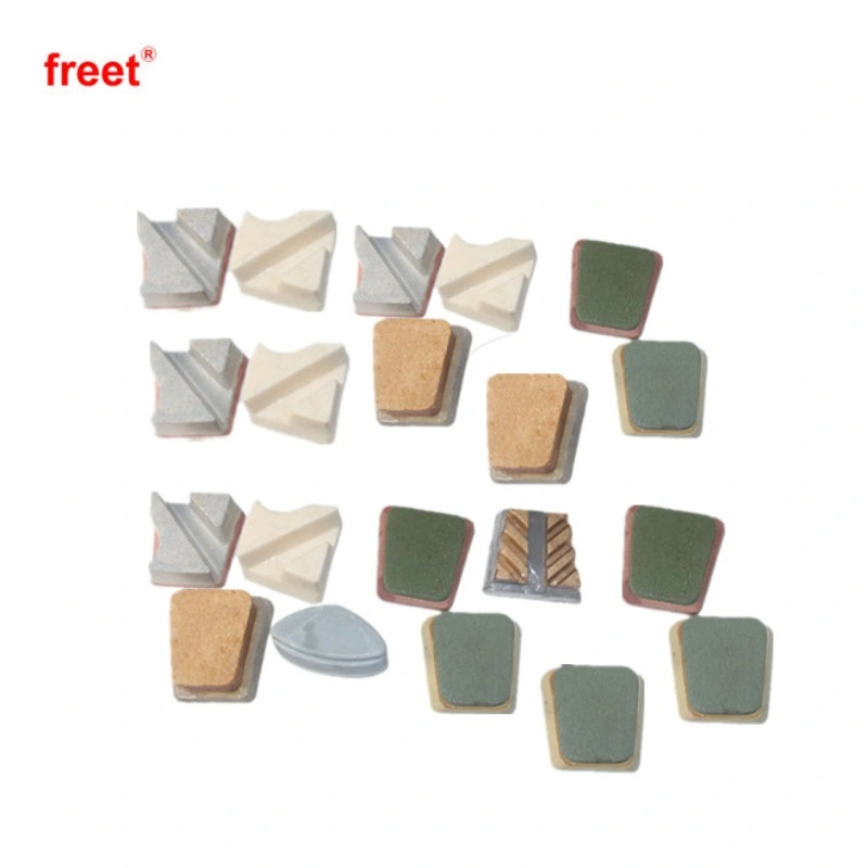 Frankfurt Abrasive Tools Diamond Grinding Block Magnesite Polishing Brick for Granite Marble