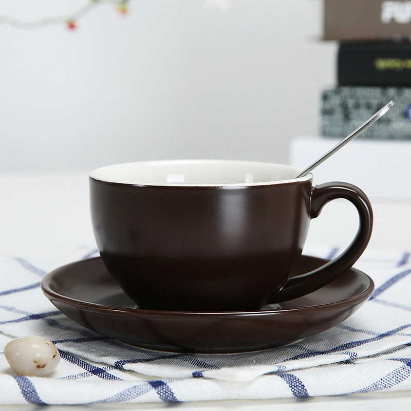 200ml Thé en porcelaine de tasse de café tasse en céramique avec poignée