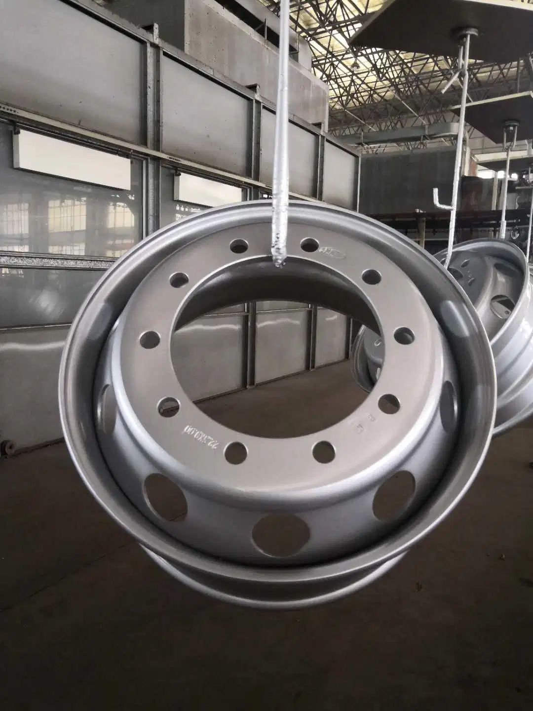 Truck Steel Wheel, Tubeless Steel Wheel 22.5*8.25, 22.5*9.00