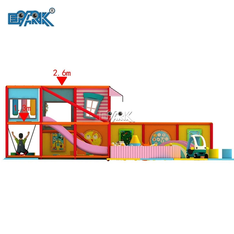 Soft Play Kinder Indoor Abenteuer Spielplatzausrüstung Kinderspielgeräte