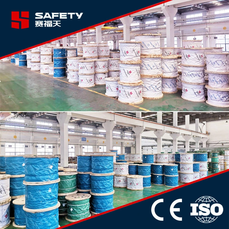 K4*31ws K4*31 Fiber Steel Core Parallel Laid Traction Wire Rope Steel Cable Cord 20mm 22mm 24mm 26mm 28mm 1770 N/mm&sup2; for Salvage Ship Deck Crane ISO4344