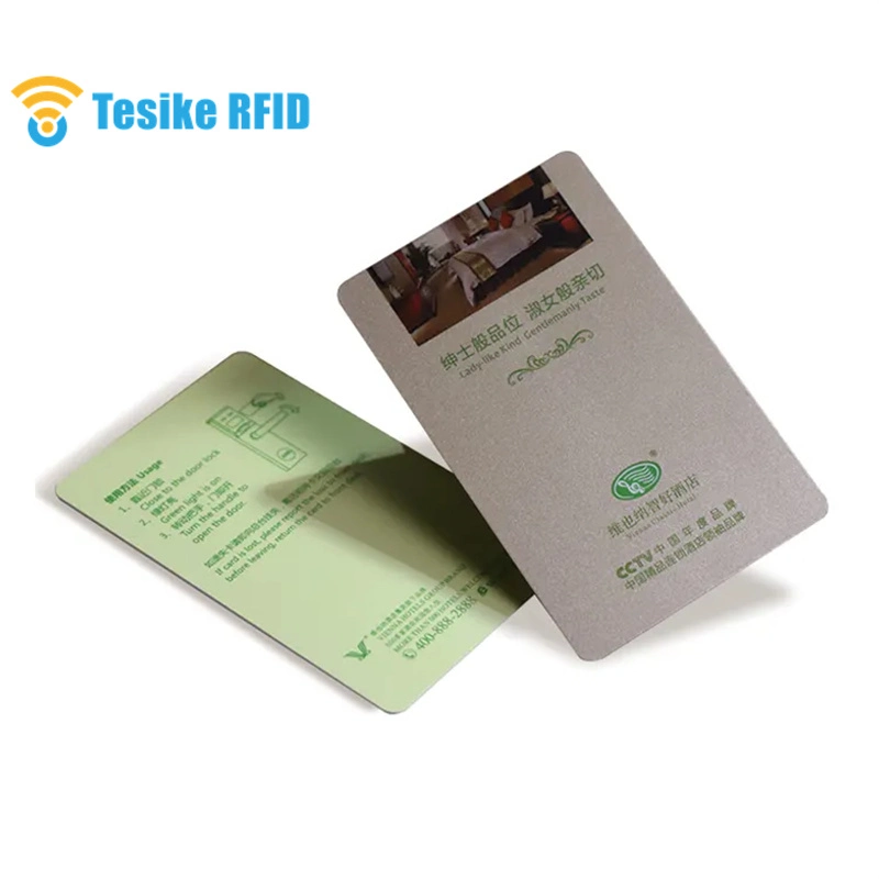 Clone 13.56MHz NFC carte puce RFID avec quatre couleurs d'impression