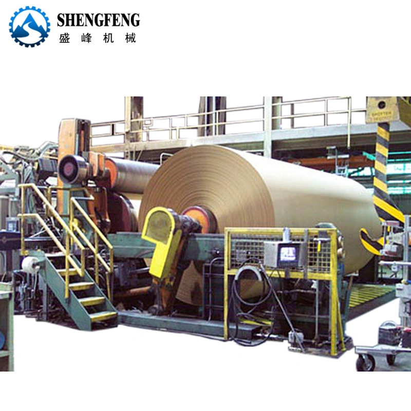 150tpd Second Hand Kraft Paper Corrugated Paper Machine Waste Carton Recycling