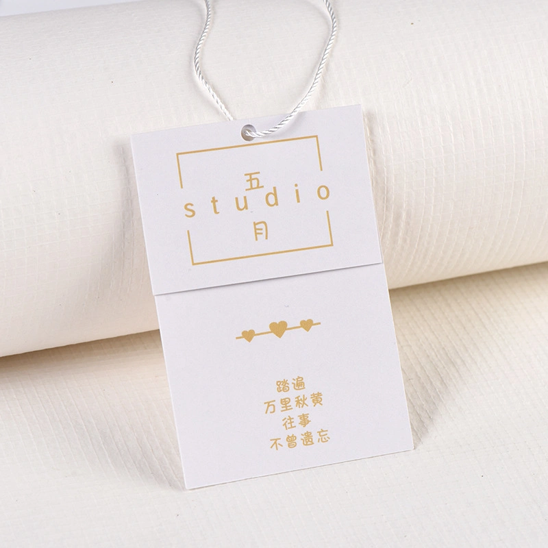 Label Listing Stone Paper Card Elevator Customized