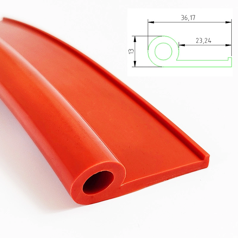 Aqueça Resistiant diversos tamanhos de Ronda elásticas janela automática do uso do automóvel sólido de Vedação de Silicone Faixa de Cabo de Borracha