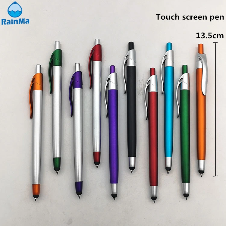 Factory Promotes Plastic Touch Screen Pen for Custom Stationery Gifts and Office